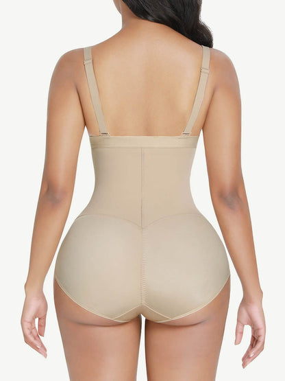 Wholesale High Waist Post Surgery Shaper Shorts With Two Steel Bones and Zip