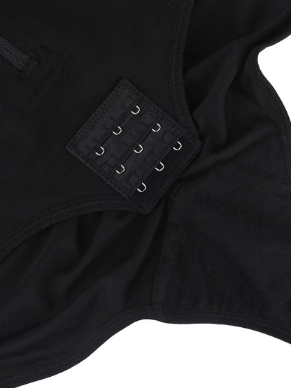 Wholesale High Waist Post Surgery Shaper Shorts With Two Steel Bones and Zip