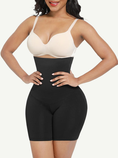 Wholesale High Waisted Slimming Belly Shaper Shorts Butt Lifter With 2 Steel Bones