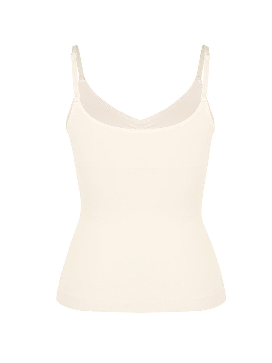 Seamless Bust Support Tank Top – Waist & Tummy Control Shaping Top for Women
