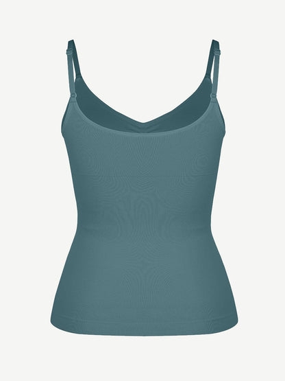 Seamless Bust Support Tank Top – Waist & Tummy Control Shaping Top for Women