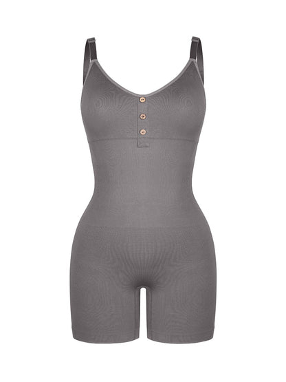 Seamless Bust Support Butt Lifting Shaping Jumpsuit