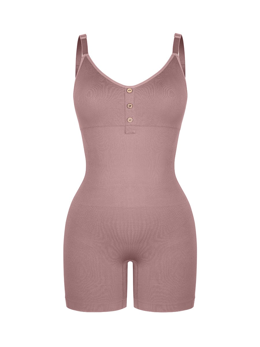 Seamless Bust Support Butt Lifting Shaping Jumpsuit