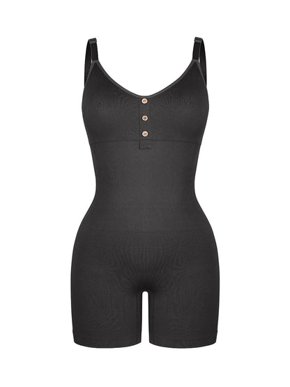 Seamless Bust Support Butt Lifting Shaping Jumpsuit