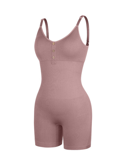 Seamless Bust Support Butt Lifting Shaping Jumpsuit