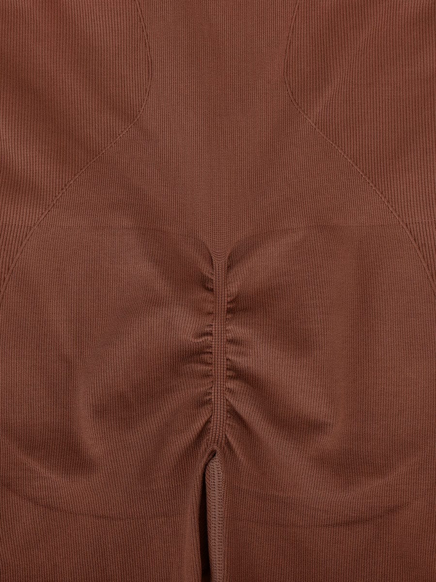Seamless 2-in-1 Sport Shaping Jumpsuit – Zip Front Racerback