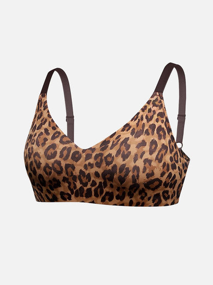 Wholesale Seamless Comfort Underarm Smoothing V-Neck Bralette with Adjustable Straps