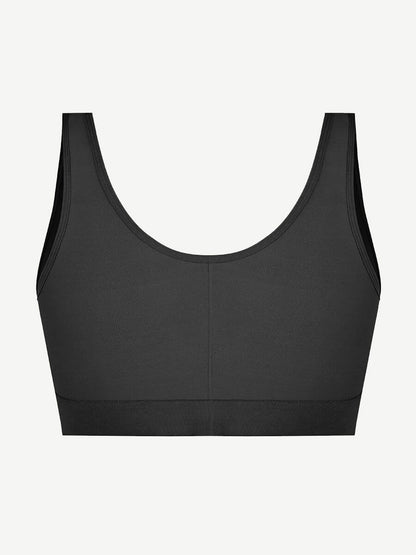 Wholesale Adjustable Front Closure Post-Surgery Bra with Triple Hooks