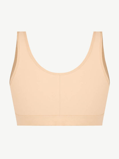 Wholesale Adjustable Front Closure Post-Surgery Bra with Triple Hooks