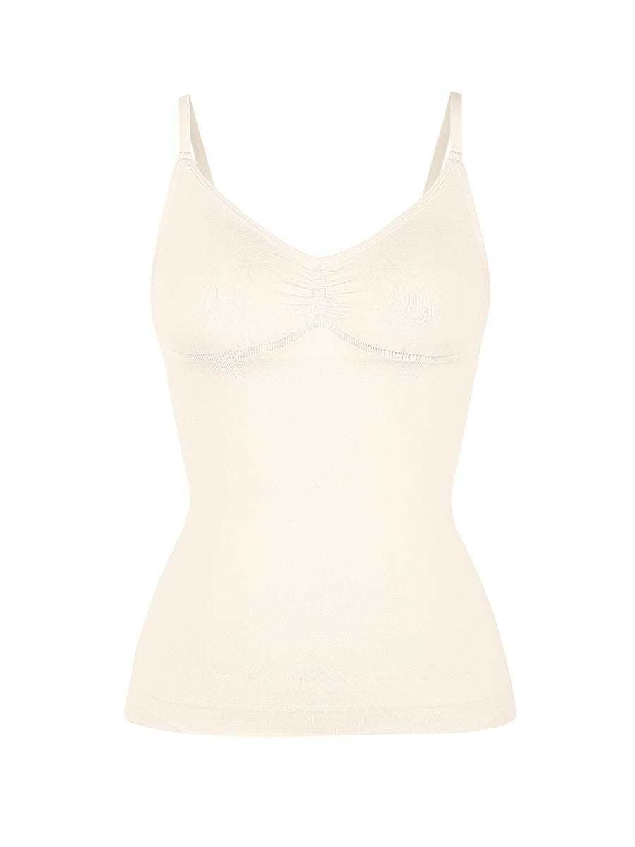 Seamless Bust Support Tank Top – Waist & Tummy Control Shaping Top for Women