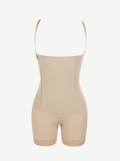 Wholesale Pretty Detachable Straps Side Zip Postoperative Body Shaper