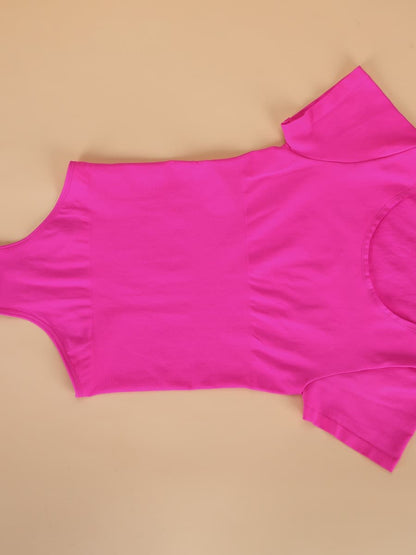 Wholesale Seamless One-Piece Short-Sleeved Thong Bodysuit
