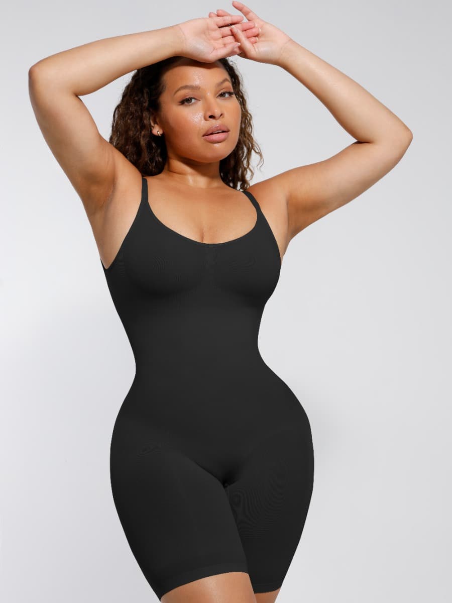 Wholesale Seamless Scultp Covered Open-Back Boxer With Covered Chest