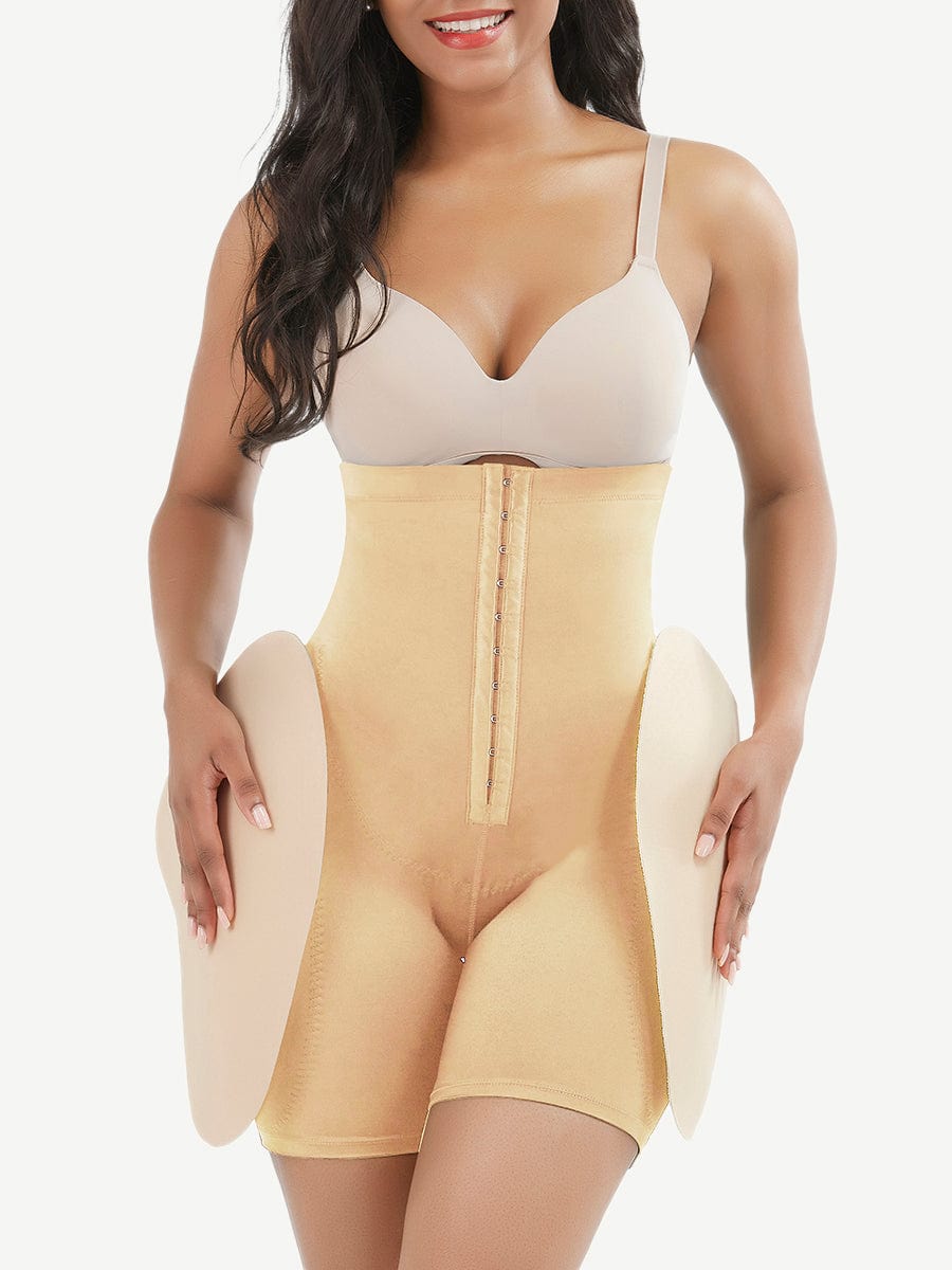 Wholesale Medium Control High Waist Panty Shaper With Pads For Workout