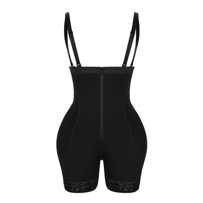 Wholesale Butt Lifter High Waist Lace Removable Pads Firm Compression