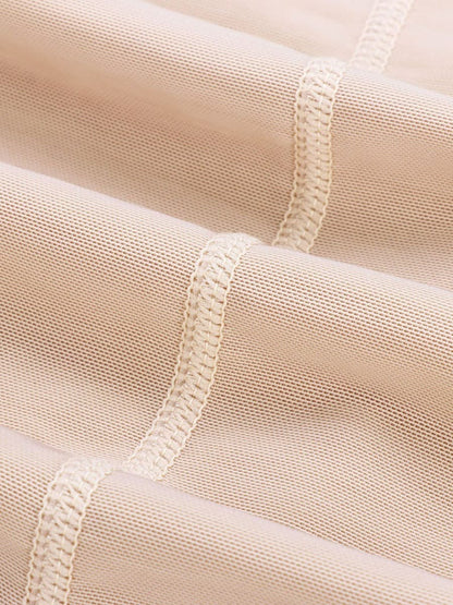 Wholesale Ultimate Stretch Nude Hooks Crotchless Unpadded Big Size Shapewear