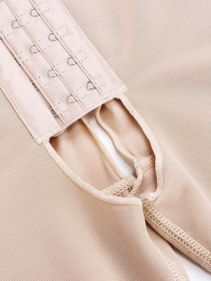 Wholesale Ultimate Stretch Nude Hooks Crotchless Unpadded Big Size Shapewear