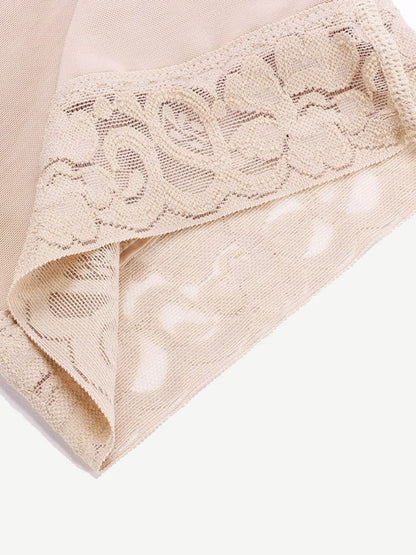 Wholesale Ultimate Stretch Nude Hooks Crotchless Unpadded Big Size Shapewear
