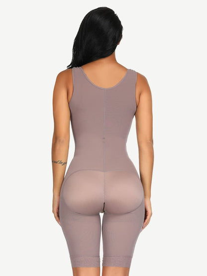 Wholesale Ultimate Stretch Nude Hooks Crotchless Unpadded Big Size Shapewear