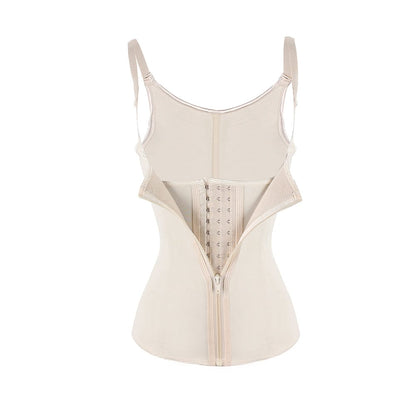 Wholesale 6 Steel Bones Waist Trainers Vest With 3 Row Hook